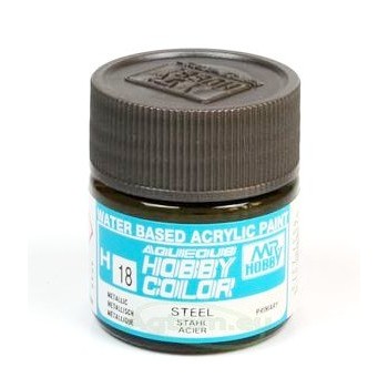 Mr Hobby Aqueous color H-018 Steel